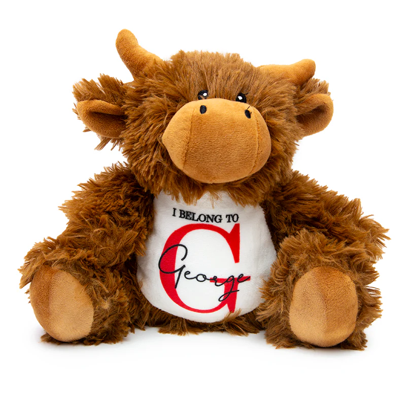 Branded Highland Cow Plush Toy