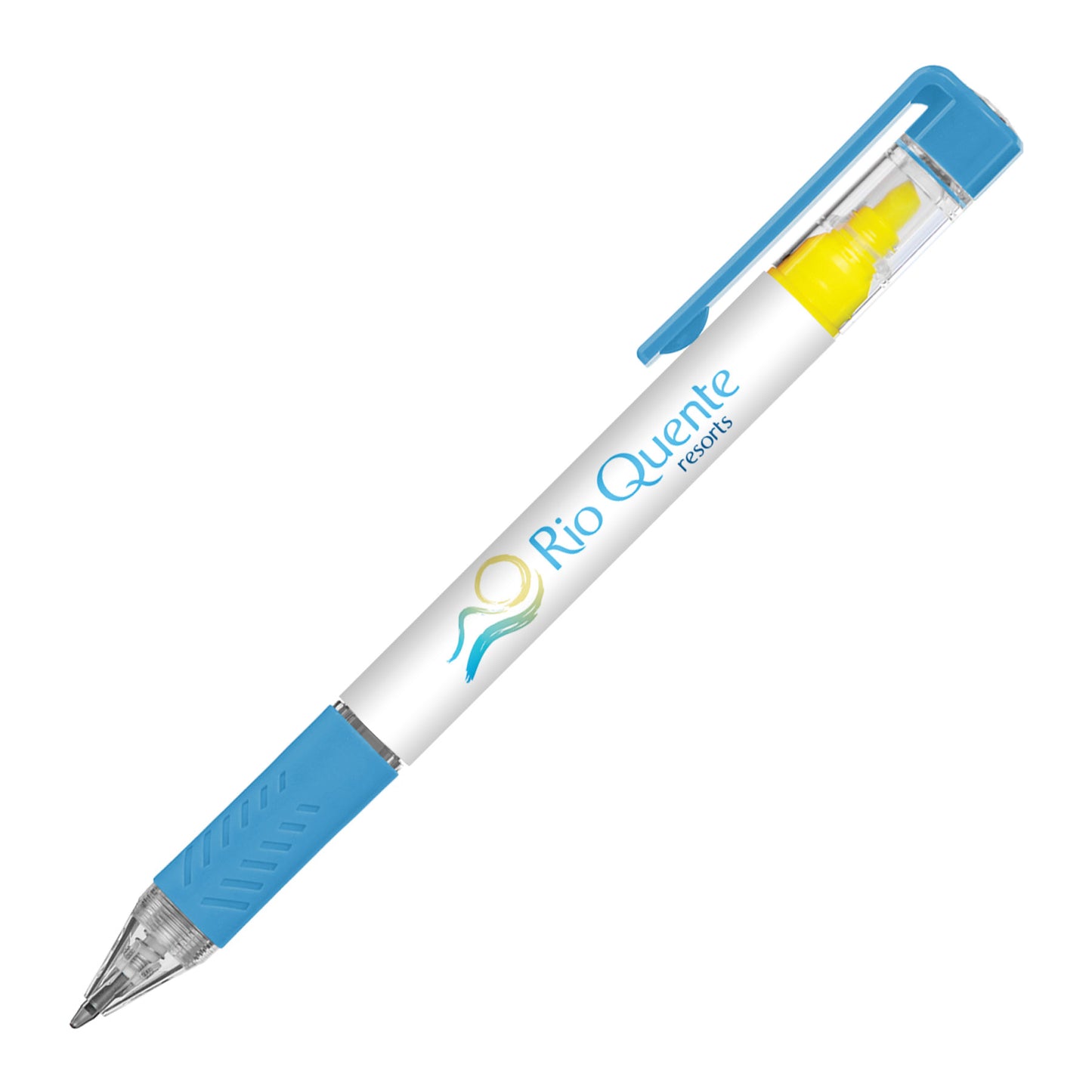 Ballpoint Pen with Highlighter