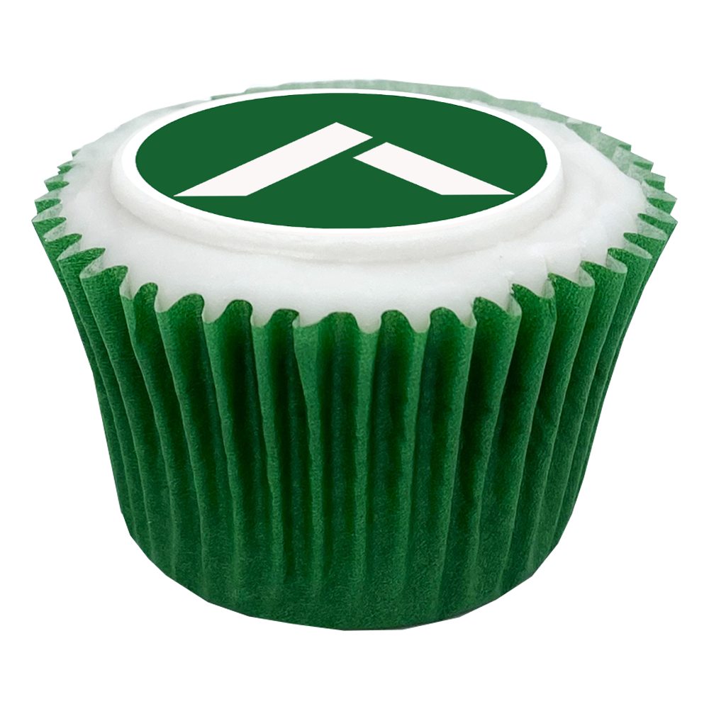 Branded Iced Cupcake