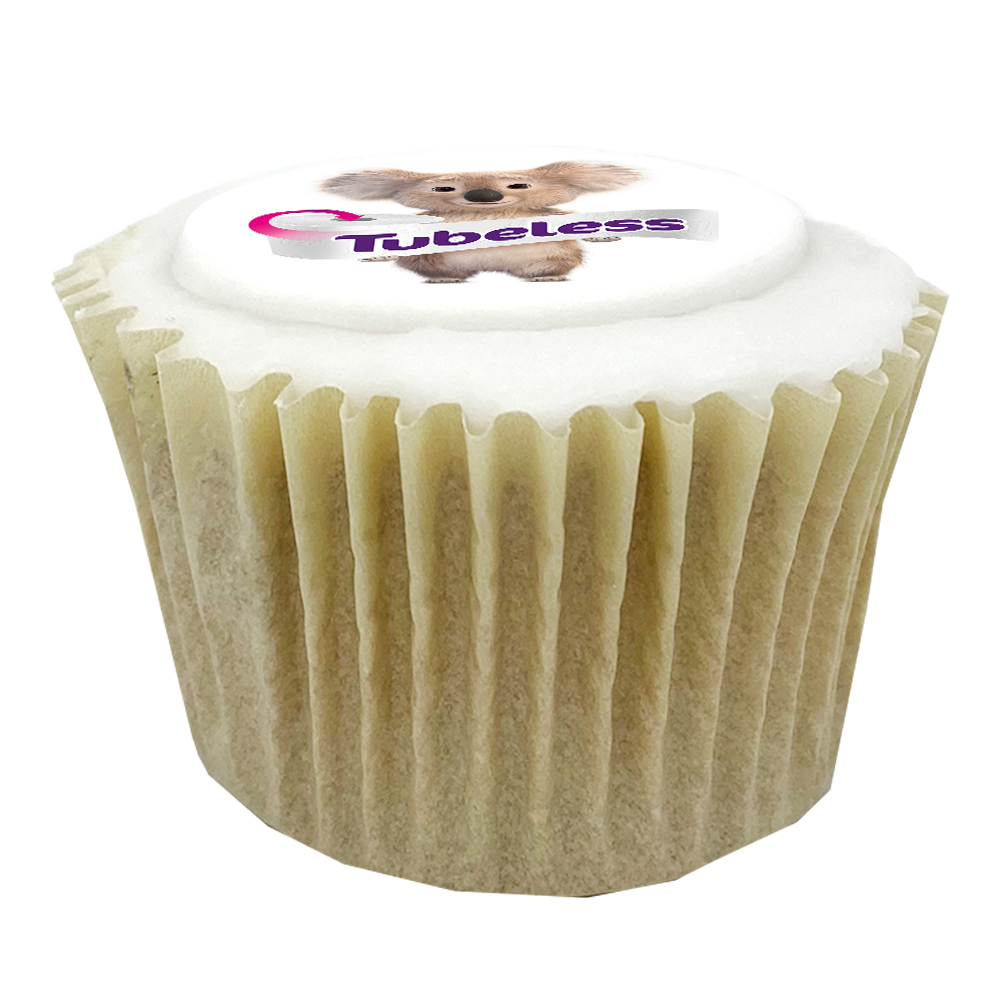Branded Iced Cupcake