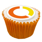 Branded Iced Cupcake