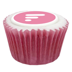 Branded Iced Cupcake