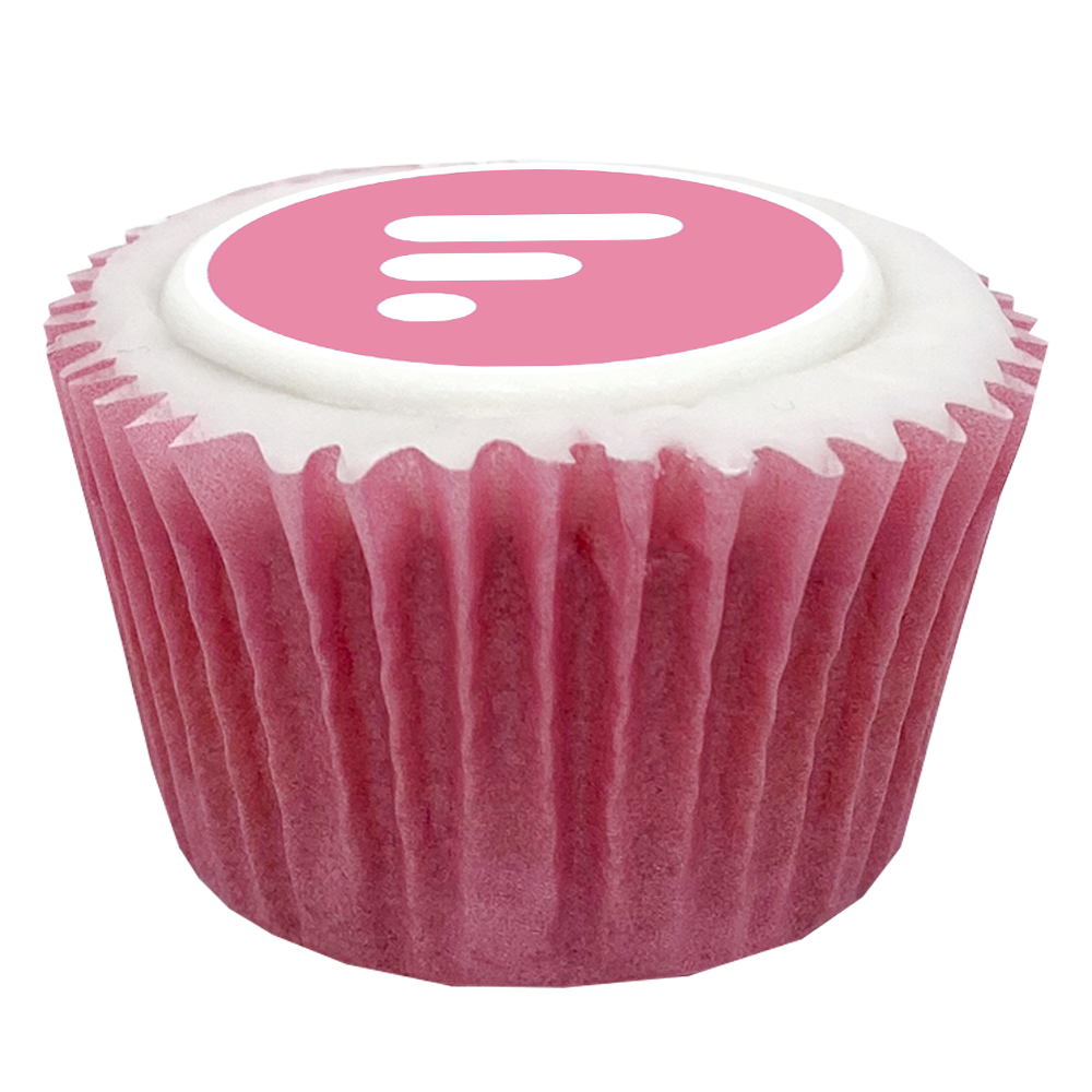 Branded Iced Cupcake