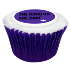 Branded Iced Cupcake