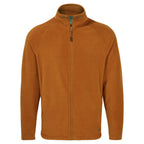 Branded Recycled Microfleece Jacket with Full Zip in Potters Clay