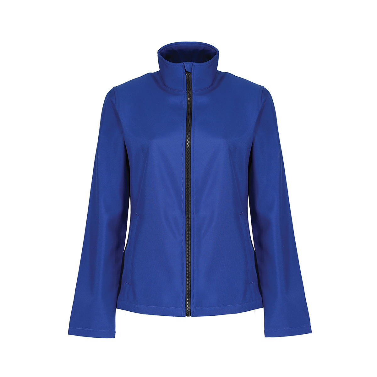Branded Women's Printable Softshell Jacket in New Royal