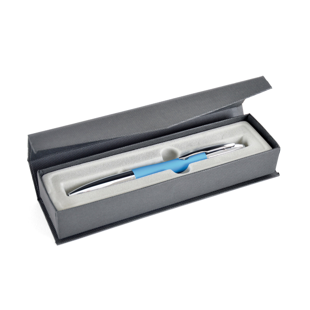 Branded Black Card Gift Box with Magnetic Closure