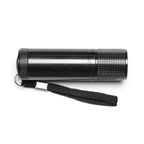 Branded Aluminium COB LED Torch with Wrist Strap