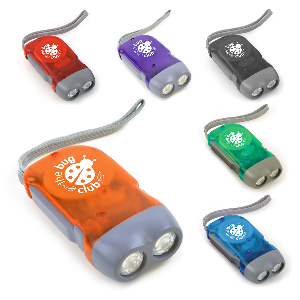 Branded Hand-Held Dynamo LED Torch