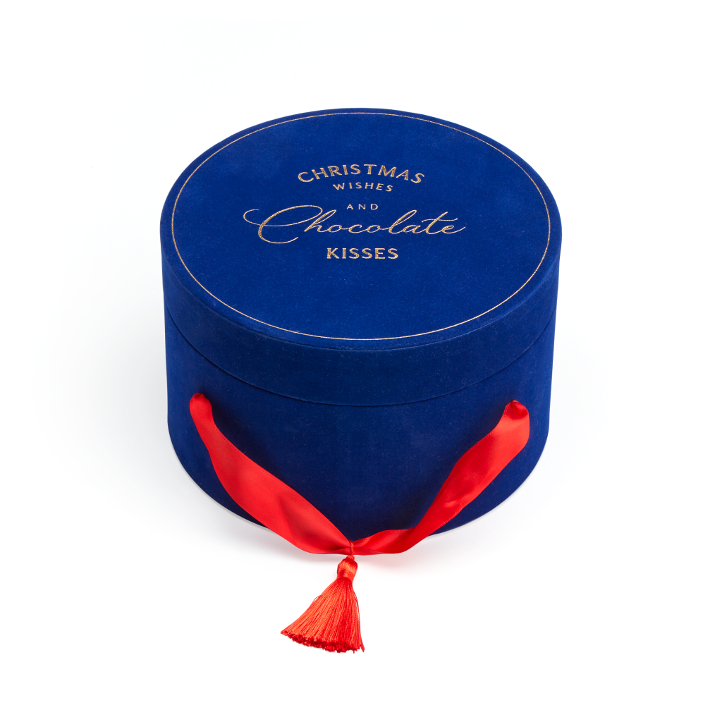 Beautiful Corporate Christmas Hat Box Gift