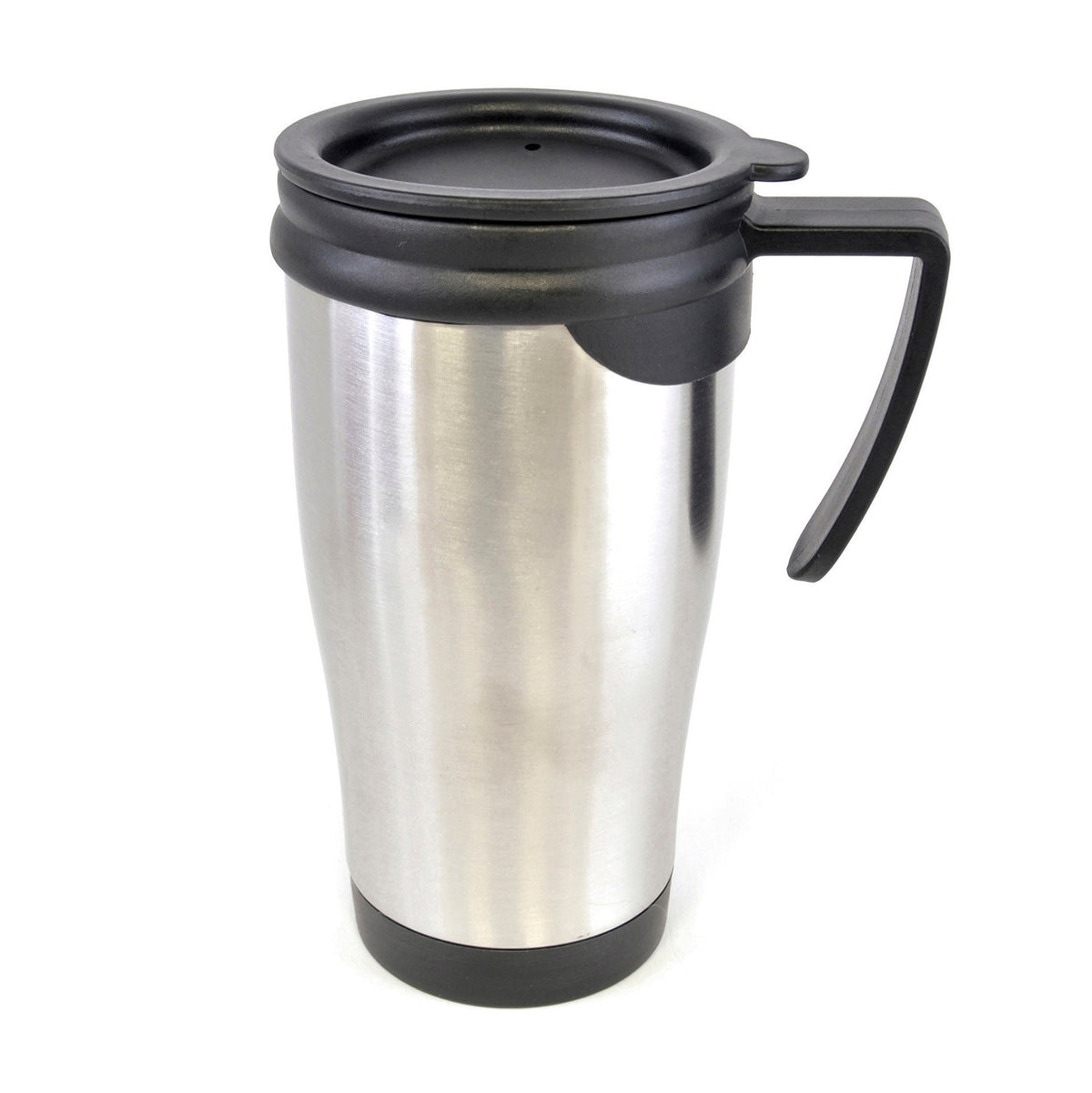 Branded 450ml Stainless Steel Travel Mug with Handle