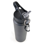 Branded 800ml Aluminium Sports Bottle with Fold-Out Sipper