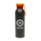 Branded 600ml Aluminium Sports Bottle with Silicone Strap