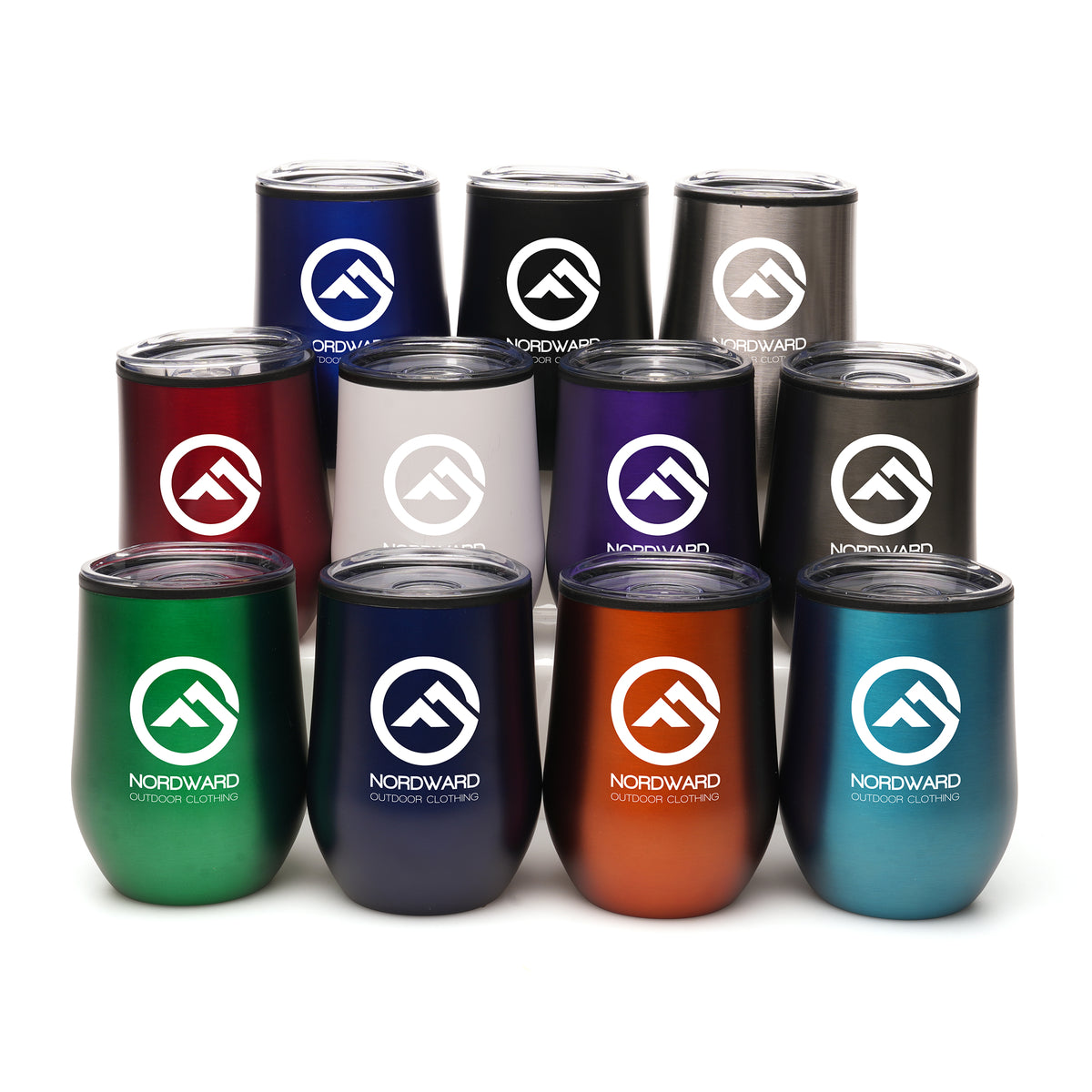 Branded 350ml Stainless Steel Tumbler with Sipper Lid