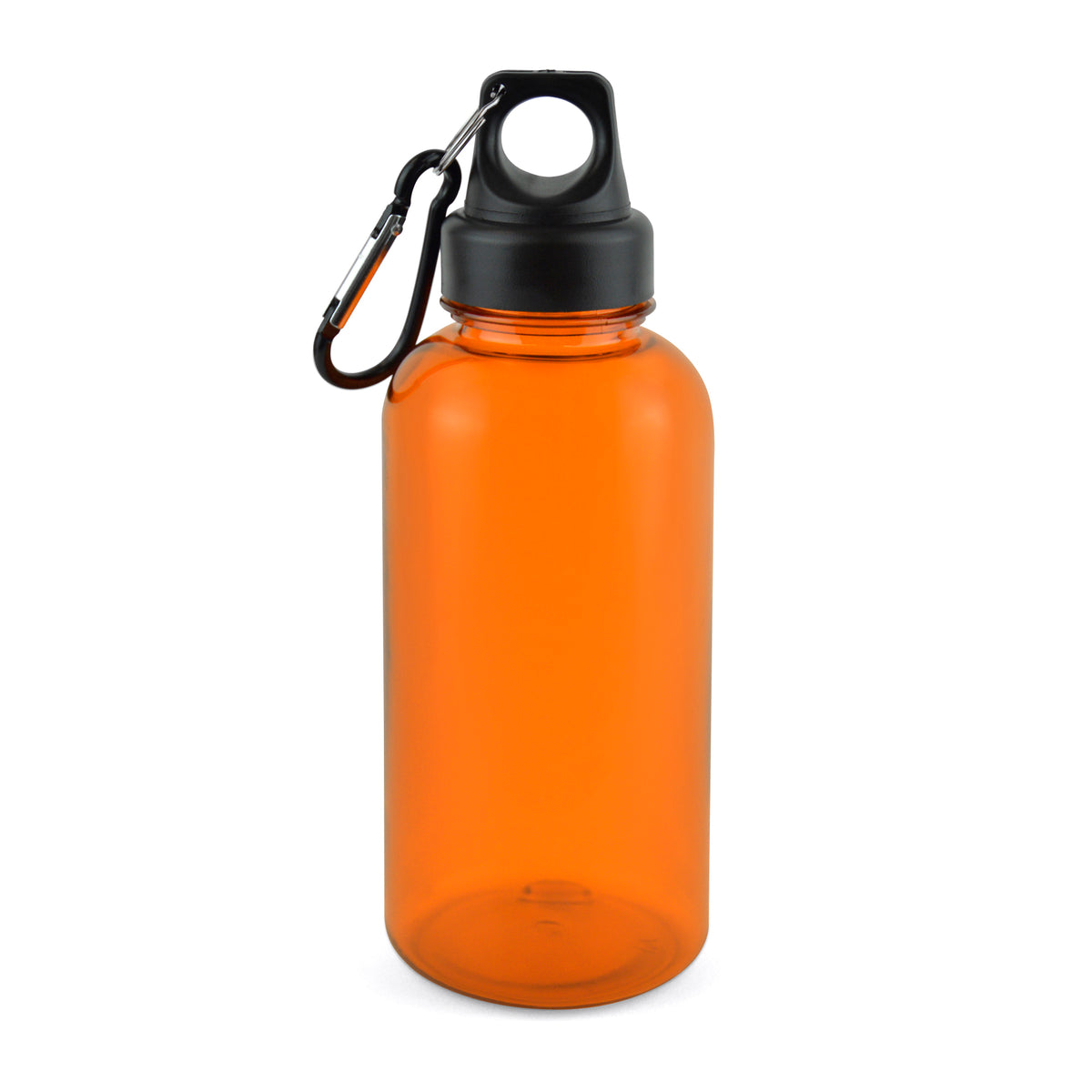 Branded 500ml Sports Bottle with Carabiner Clip