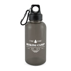 Branded 500ml Sports Bottle with Carabiner Clip in Black