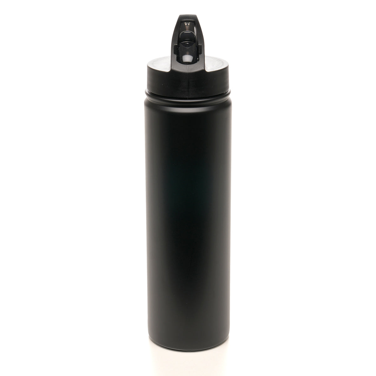 Branded 580ml Stainless Steel Bottle with Fold-Down Sipper