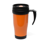 Branded 400ml Double Walled Coloured Travel Mug