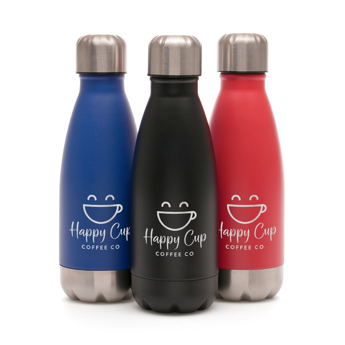Branded 500ml Powder-Coated Stainless Steel Bottle