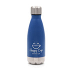 Branded 500ml Powder-Coated Stainless Steel Bottle in Royal Blue