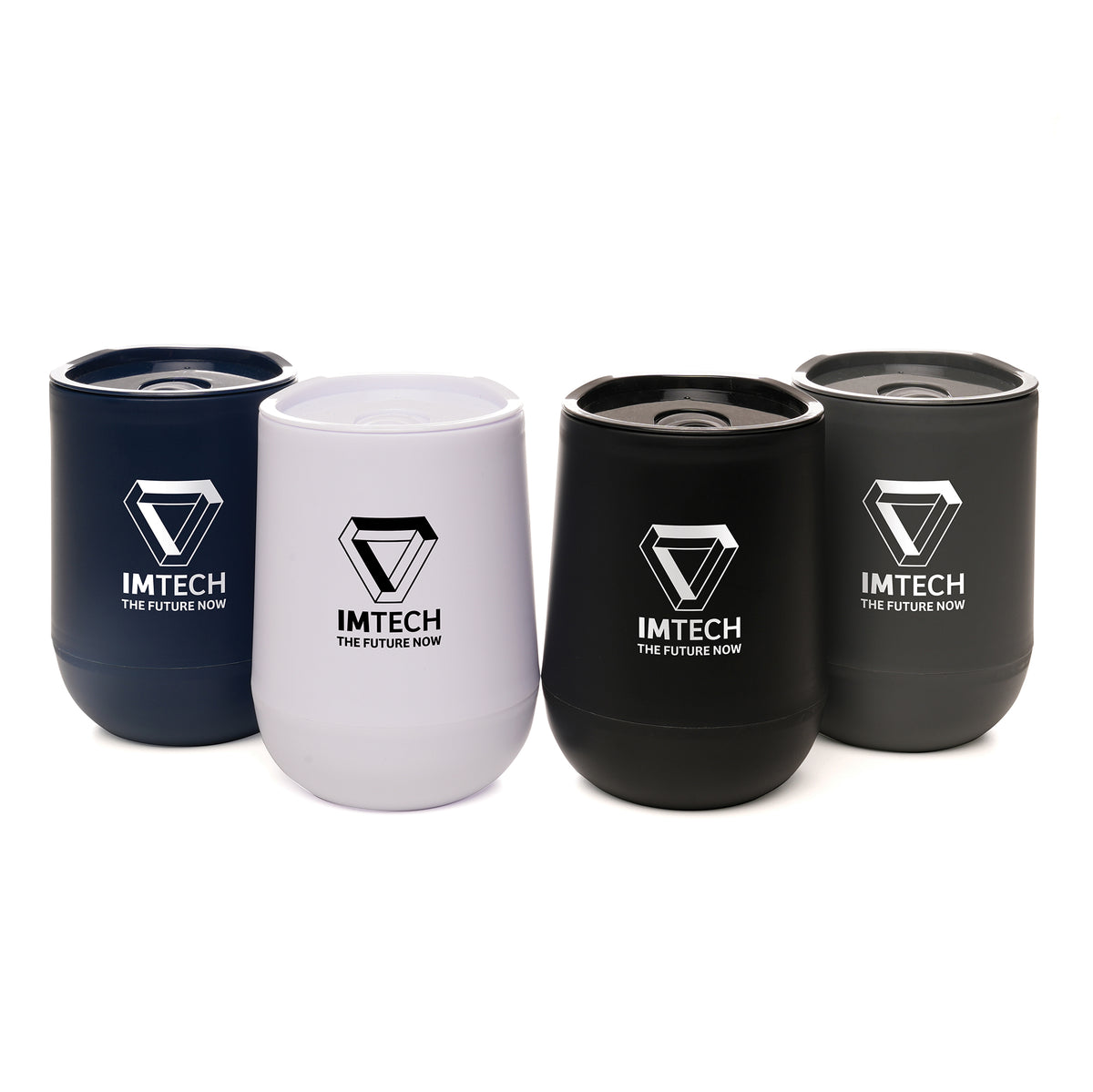 Branded 350ml Double Walled Tumbler with Slide Sipper