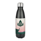 Branded 500ml Double-Walled Matt Stainless Steel Bottle
