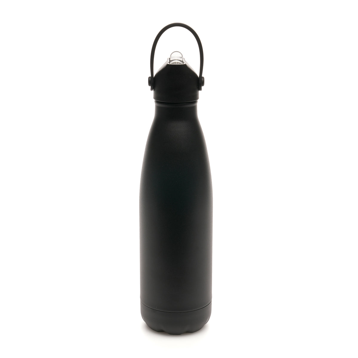 Branded 500ml Double-Walled Steel Bottle with Sipper and Straw