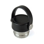 Branded 500ml Double-Walled Steel Bottle with Silicone Handle