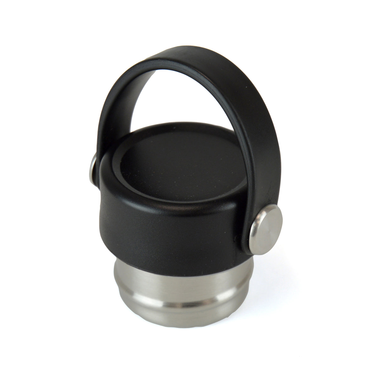 Branded 500ml Double-Walled Steel Bottle with Silicone Handle