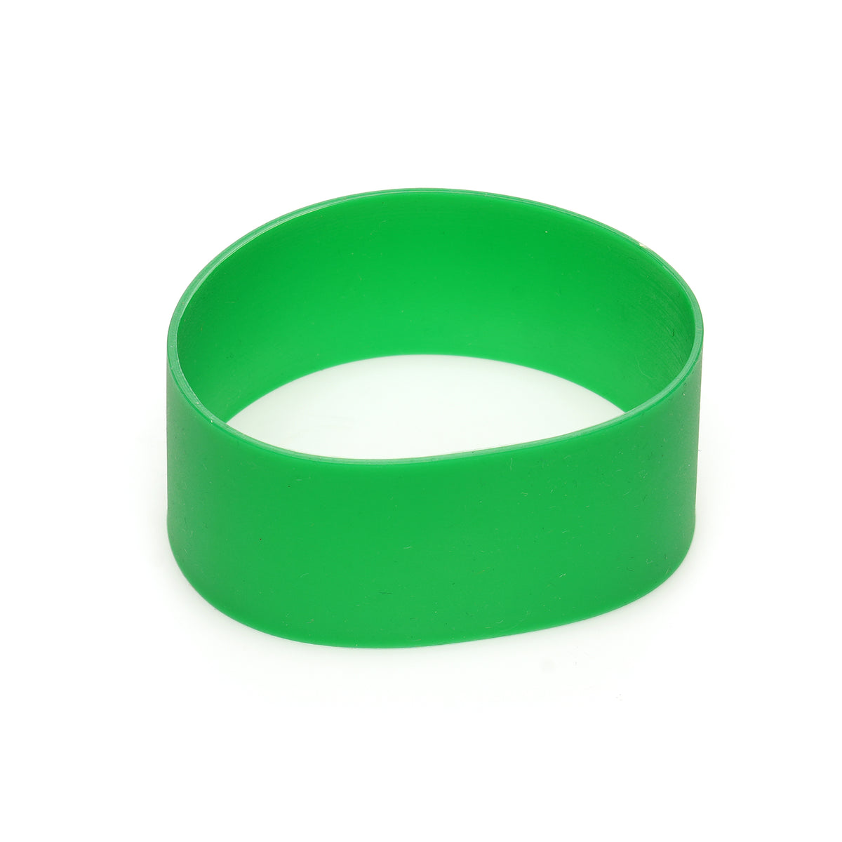 Branded Silicone Grip for Take Out Mugs in Green