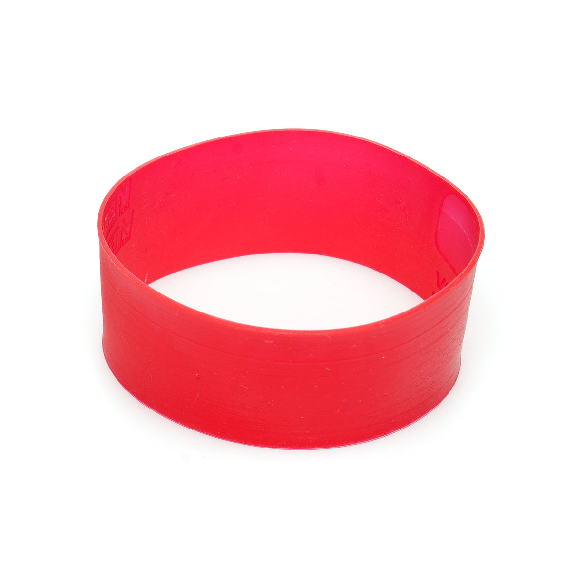 Branded Silicone Grip for Take Out Mugs in Red
