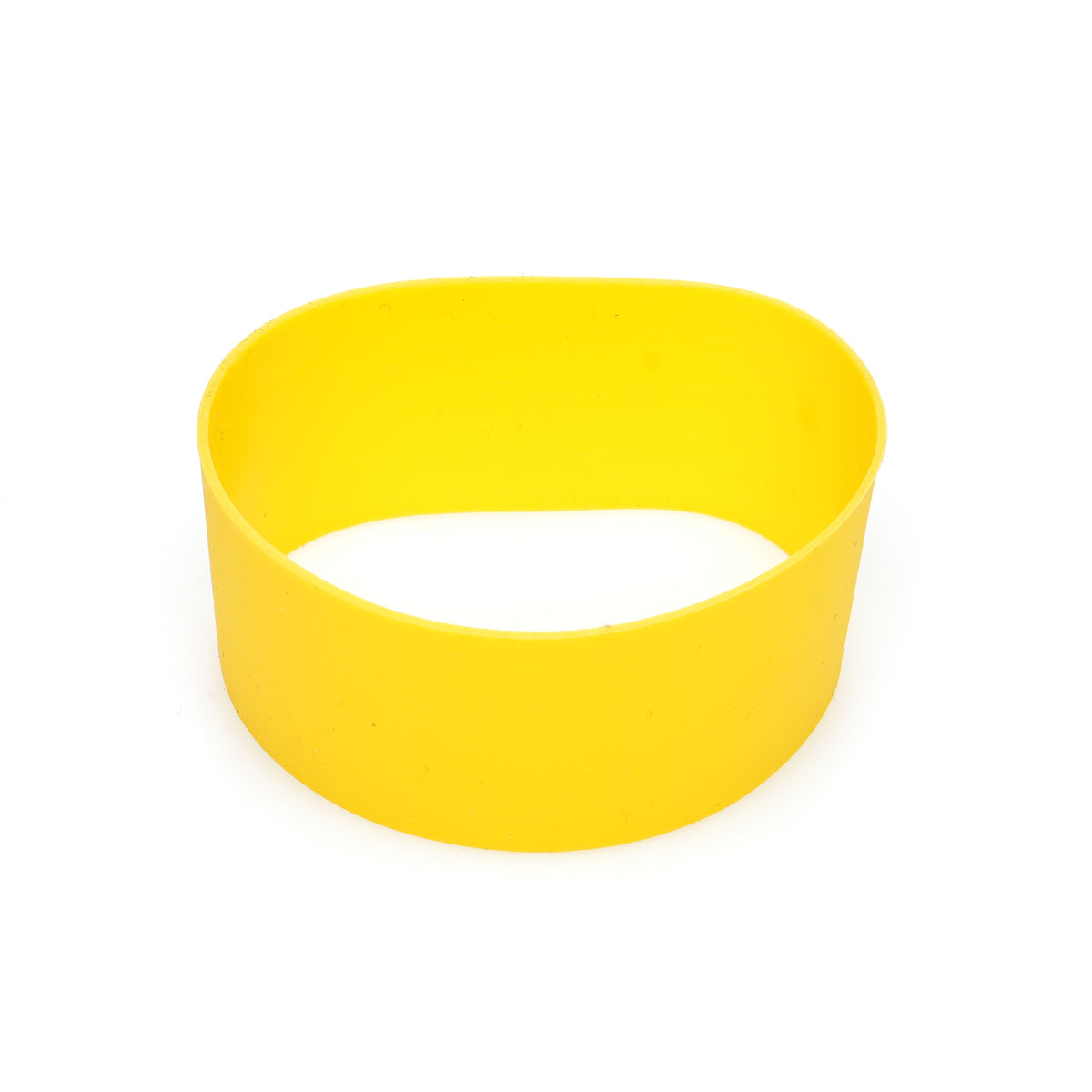 Branded Silicone Grip for Take Out Mugs in Yellow
