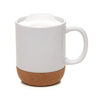 Branded 400ml Full Colour Ceramic Mug with Cork Base