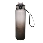 Branded 1 Litre Ombre Bottle with Sipper and Carry Strap