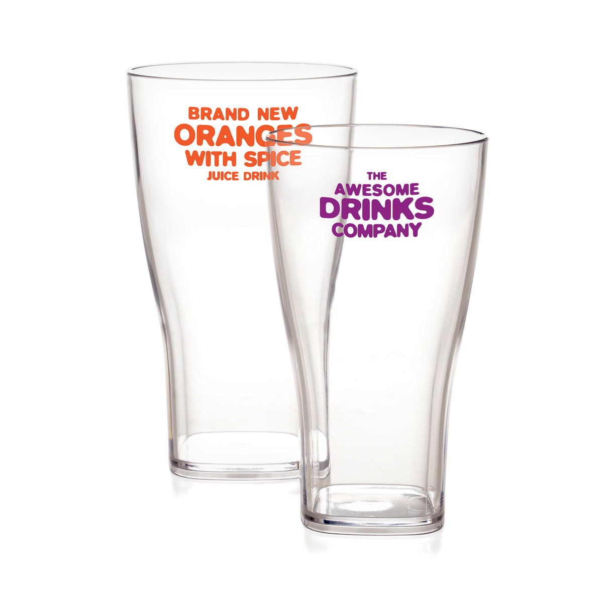 Branded 380ml Recycled Tritan Highball Cup