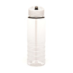 Branded 750ml Recycled RPET Sports Bottle with Ridged Base