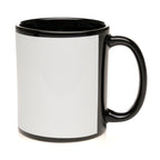 Branded 11oz Black Gloss Full Colour Ceramic Mug