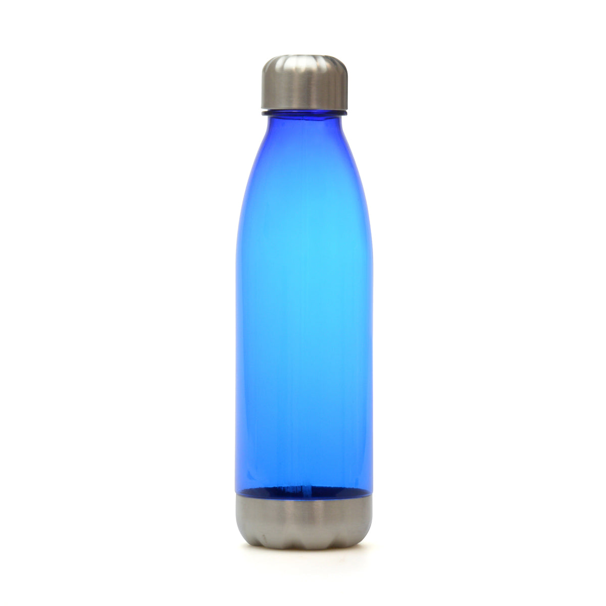 Branded 650ml Recycled RPET Bottle with Steel Lid