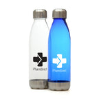Branded 650ml Recycled RPET Bottle with Steel Lid