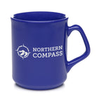 Branded 9oz Classic Coloured Gloss Ceramic Mug in Royal Blue
