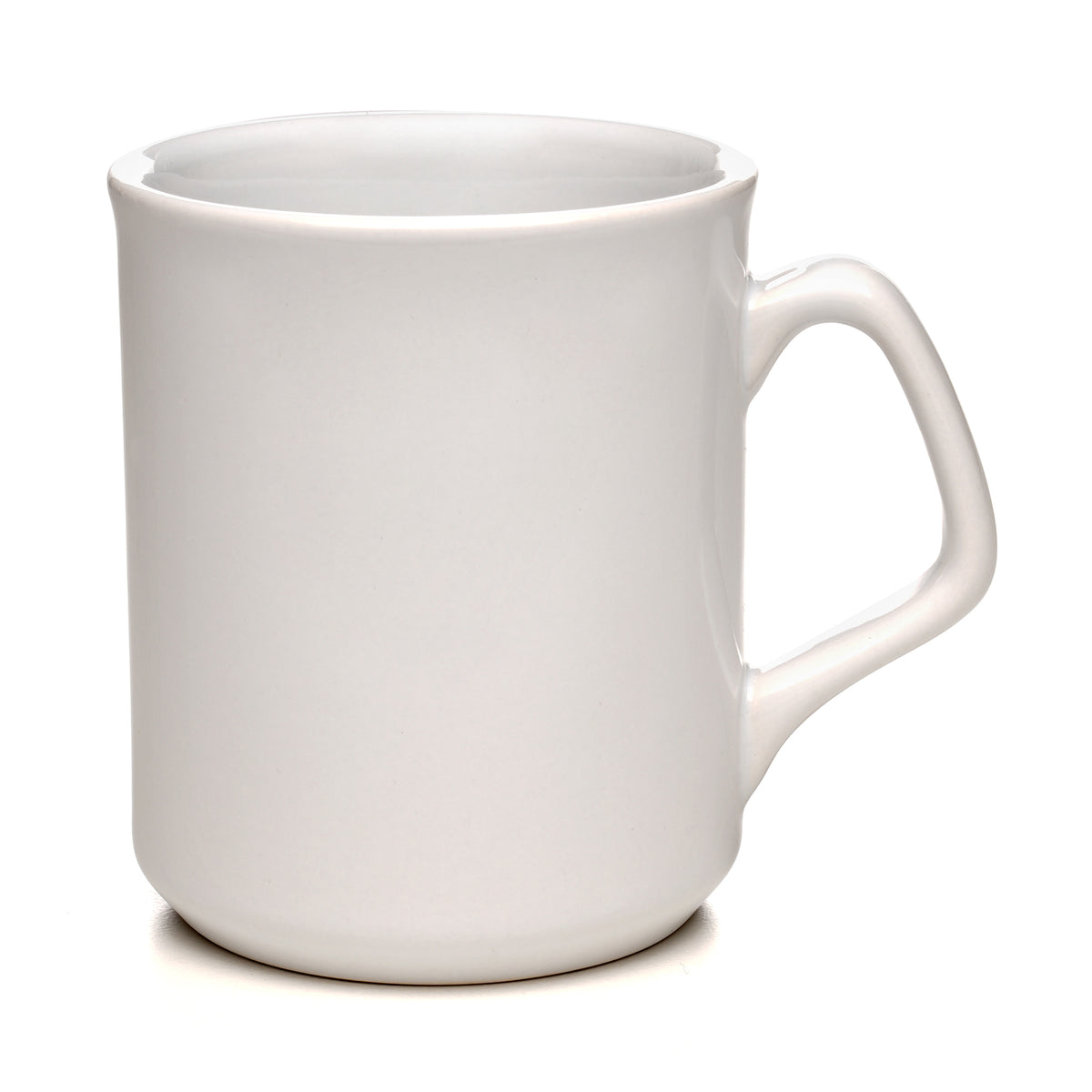 Branded 9oz Classic White Gloss Ceramic Mug