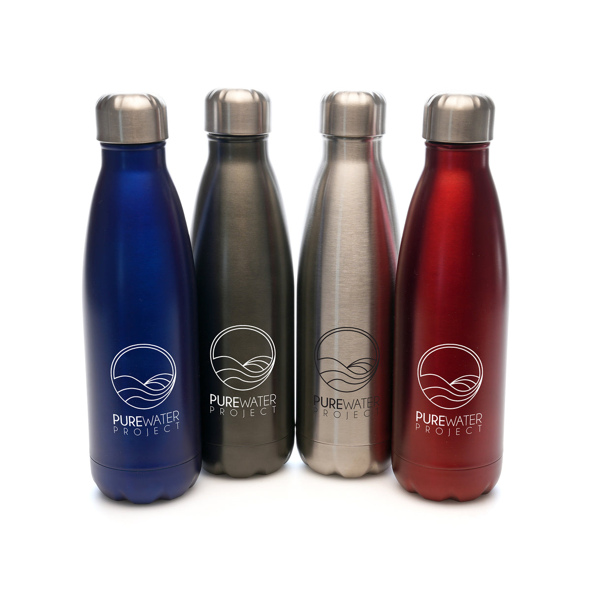 Branded 500ml Recycled Stainless Steel Insulated Bottle