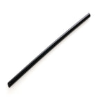 Branded Recycled Plastic Reusable Bottle Straw in Black