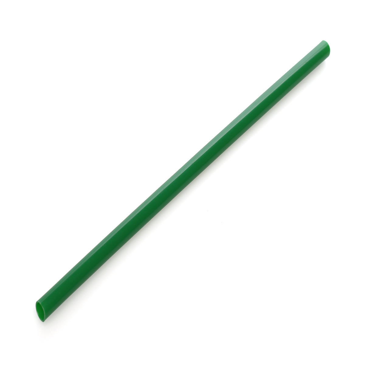 Branded Recycled Plastic Reusable Bottle Straw in Green