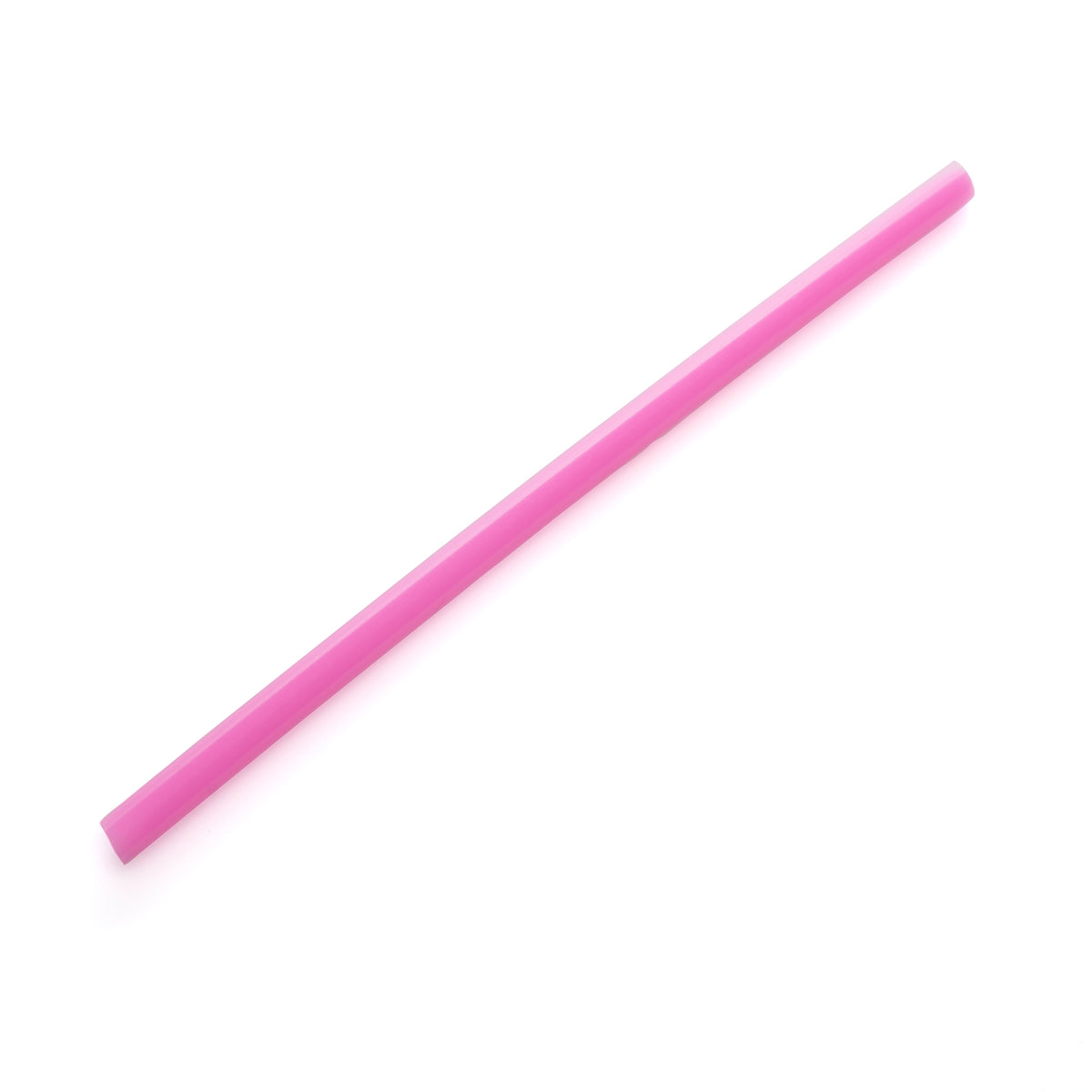 Branded Recycled Plastic Reusable Bottle Straw in Pink