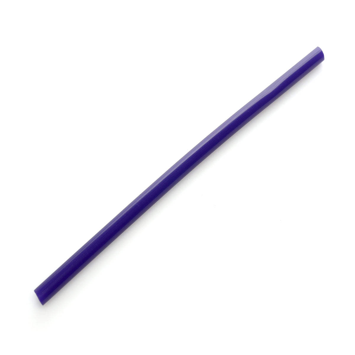 Branded Recycled Plastic Reusable Bottle Straw in Purple