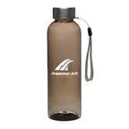 Branded 550ml RPET Bottle with Silver Screw Lid