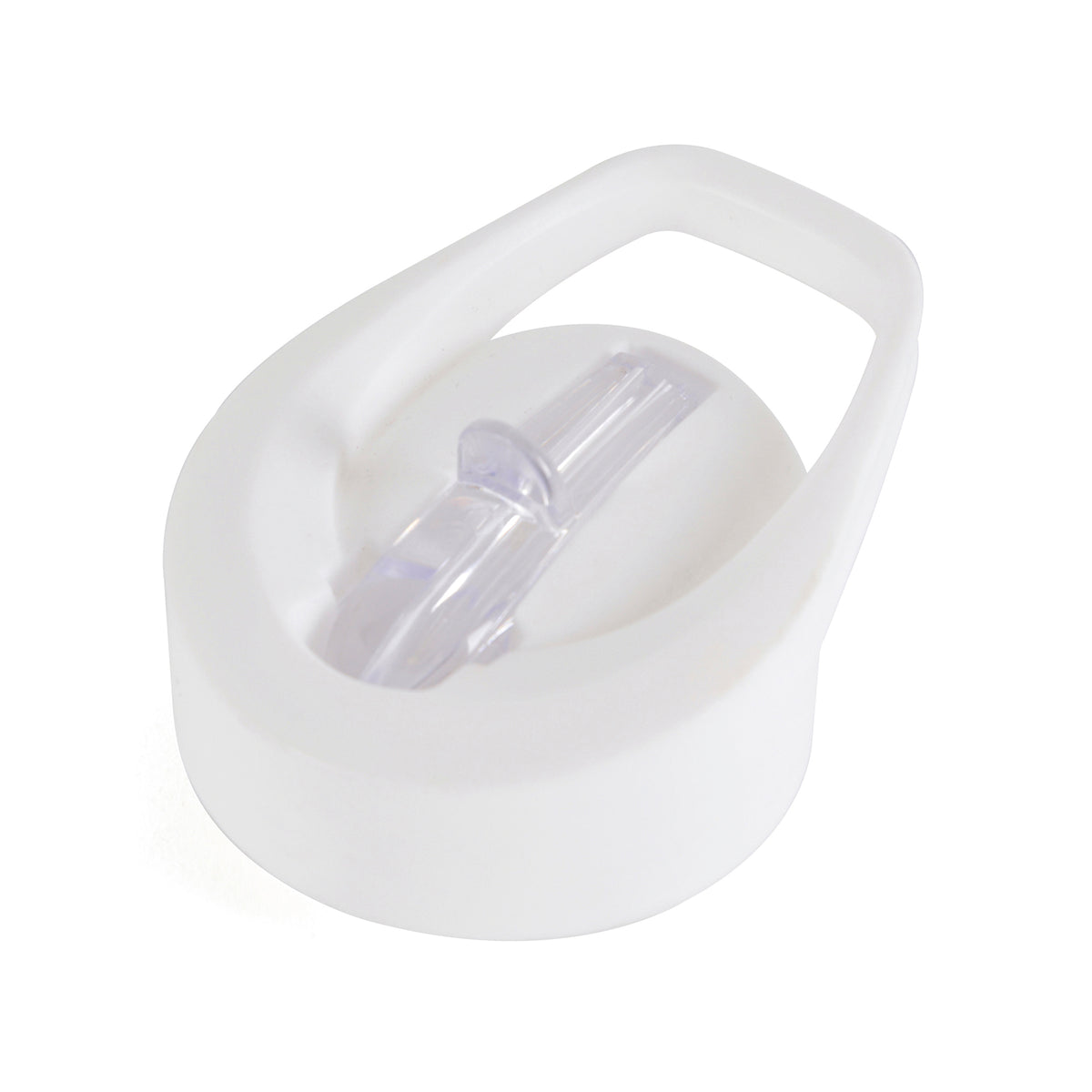 Branded 725ml Clear PET Sports Bottle with Straw