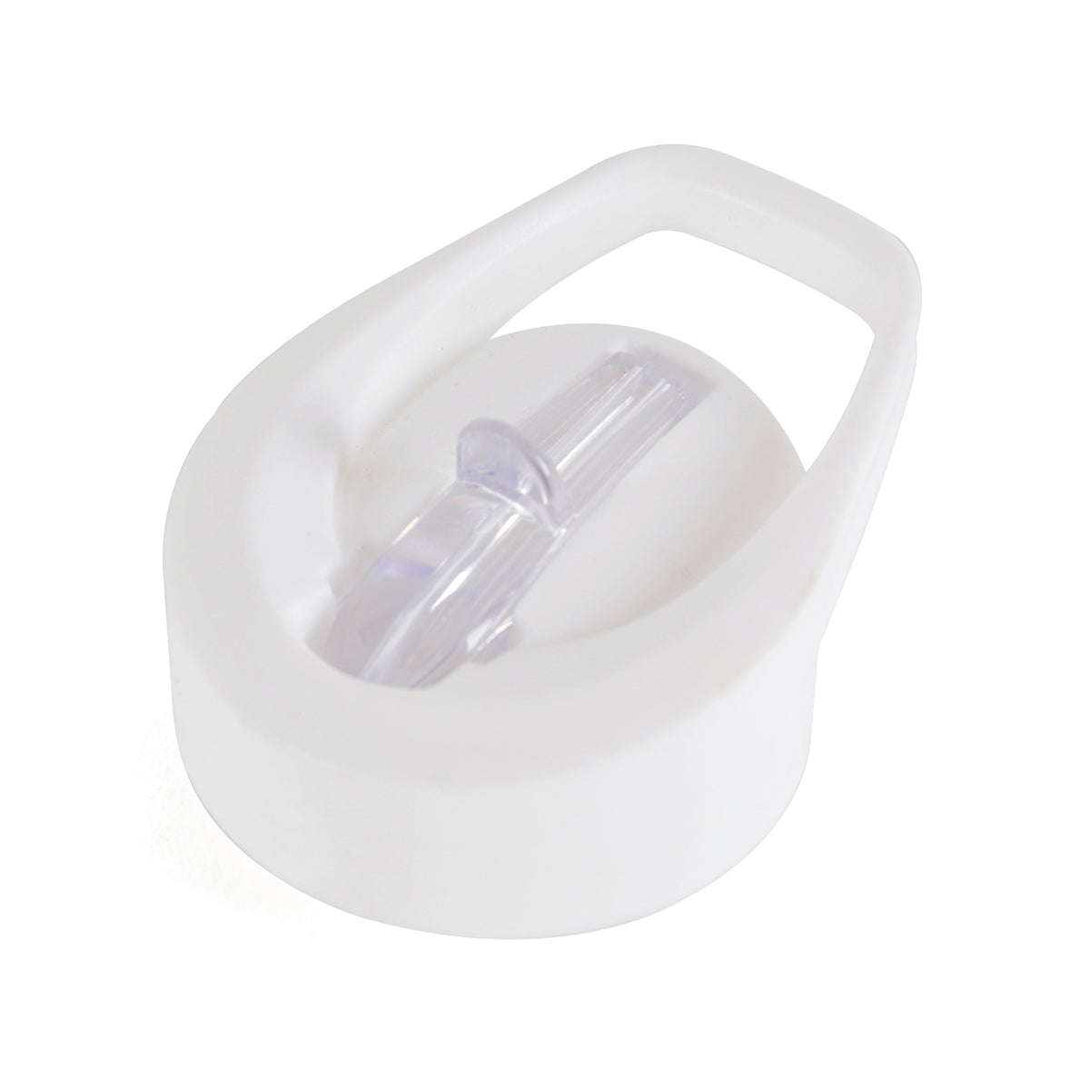Branded 725ml Clear PET Sports Bottle with Straw