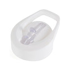 Branded 550ml Clear PET Sports Bottle with Straw
